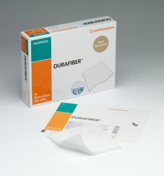 Gelbildande Durafiber 4x20cm steril