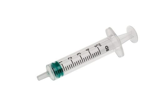Spruta Emerald 3-komp luer 5ml. Steril, centrerad gradering 0,2ml