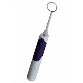 Munspegel 20mm med lampa 1st AAA R03-batteri