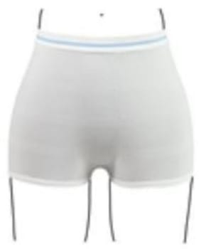 Fixeringsbyxa utan ben Sanifix Comfort M. Höft 70-110cm blå
