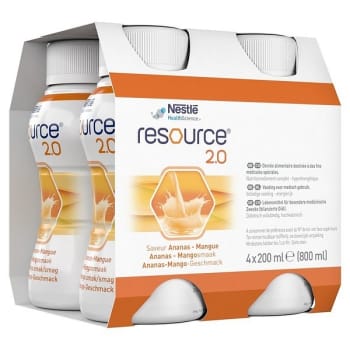 Resource 2.0 Ananas/Mango 4x200ml Vnr 900442