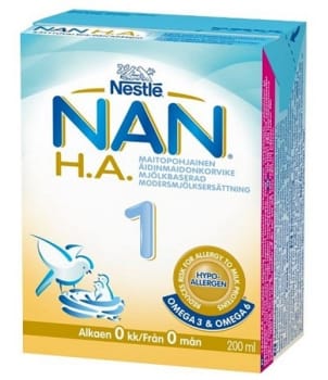 NAN HA 1 Drickfärdig 12x200ml Vnr 900120