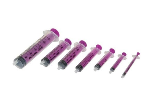 Nutrisafe 2 spruta 20ml flergångs Vnr 1012.20 80 stycken