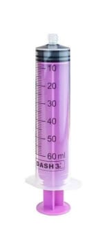 Flocare spruta ENFit 60ml steril flergång excentrisk spets 30 stycken