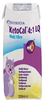 Ketocal 4:1 Lq Vanilj Multifibre 32x200ml Vnr 900309