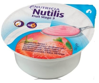 Nutilis Fruit Level 4 Jordgubbsmak, 3x150g Vnr 21052