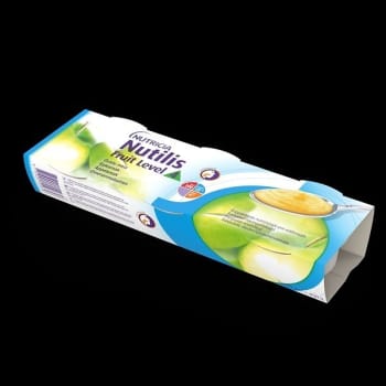 Nutilis Fruit Level 4 Äpple 3x150g Vnr 210025