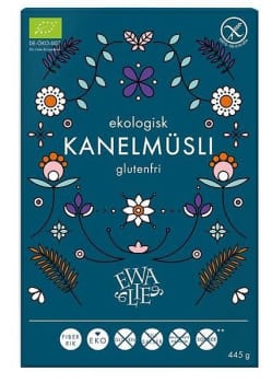 Ewalie müslimix kanel eko 445gram Vnr 691017