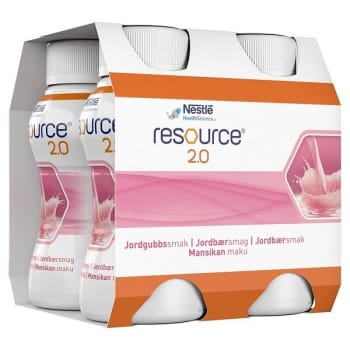 Resource 2.0 Jordgubb 4x200ml Vnr 210628