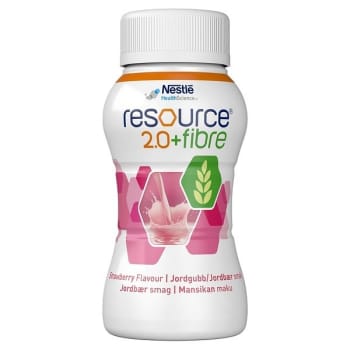 Resource 2.0+Fibre Jordgubb 4x200ml Vnr 204557
