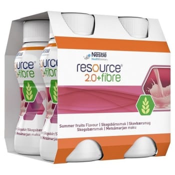 Resource 2.0+Fibre Skogsbär 4x200ml Vnr 203578