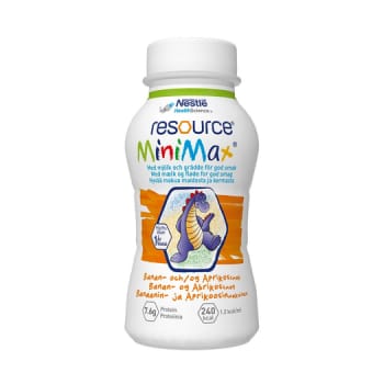 Resource Minimax Banan/Aprikos 2x200ml Vnr 900403