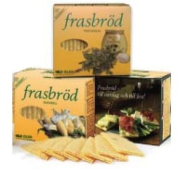 Oldana frasbröd 130gram Vnr 249763