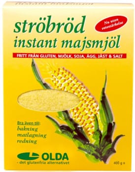 Oldana ströbröd 400gram majsmjöl Vnr 225821