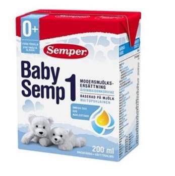 Baby Semp 1, Drickfärdig, 6x200ml
