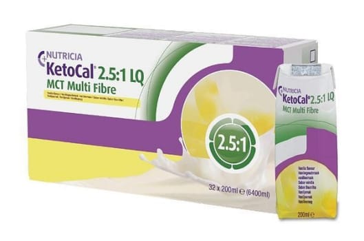 Ketocal 2,5:1 Lq MCT MF 32x200ml Vanilj Vnr 900472