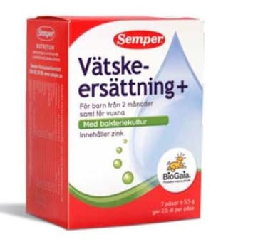 Semper Vätskeersättning Med Bakteriekultur 7x5,5gram Vnr 210604