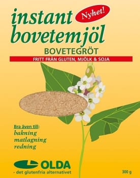 Oldana bovetegröt instant 200gram Vnr 123826