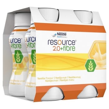 Resource 2.0+Fibre Vanilj 4x200ml Vnr 900664