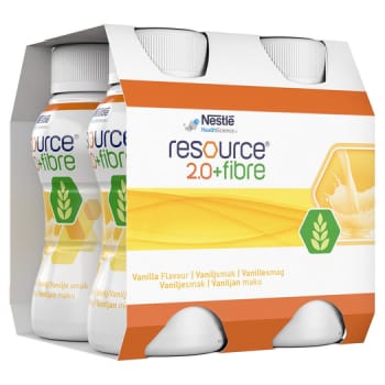 Resource 2.0+Fibre Vanilj 4x200ml Vnr 900664