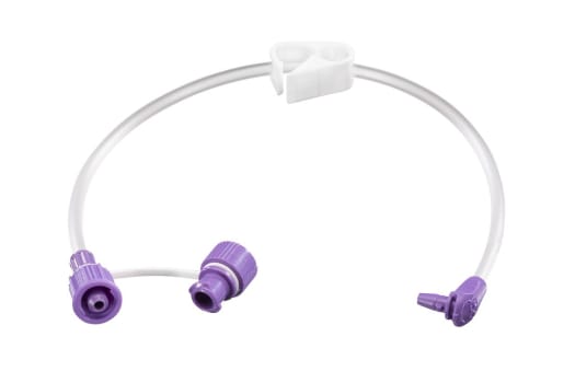 Tummy Button matslang vinklad 60cm ENFit utan medicinport 10 stycken