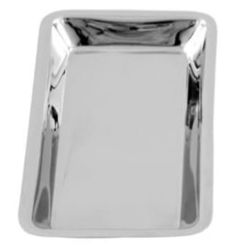 Bricka rostfri 20x15x1cm avd-kval