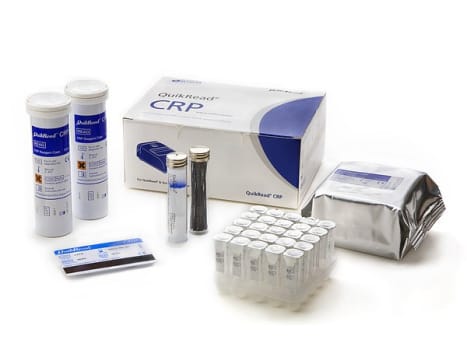 Quikread 101 CRP 50 test/kit kapillärrör/pistonger kylvara