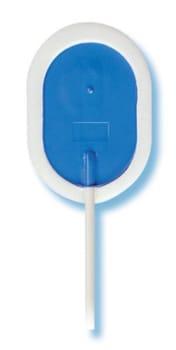 Ekg elektrod blue sensor n 22x28mm våt gel banankontakt