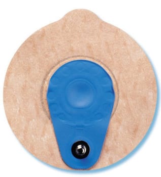 Ekg elektrod blue sensor vlc ø68mm våt gel tryckknapp