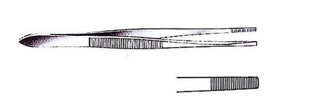 Pincett Stille tvär spets 13cm op-kval