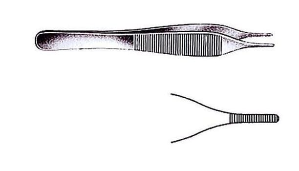 Pincett Ewald 12cm op-kval