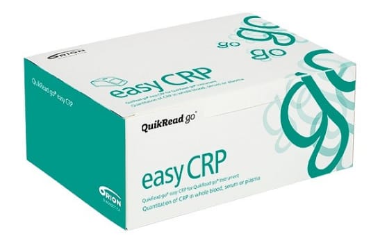 Quikread go easy CRP 50 tester med sample collector 10ul