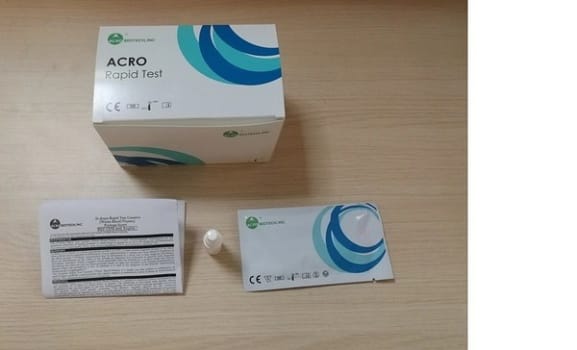D-dimer kassett ACRO 10 tester/fp
