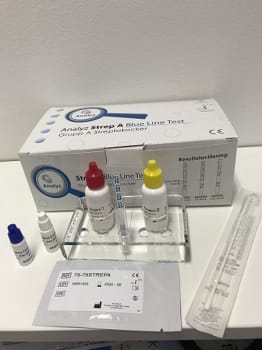 Analyz Strep A blue line 50 tester/förpackning