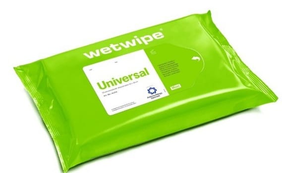 Rengöringsduk Wet Wipe maxi 43x30cm 20 servetter/frp