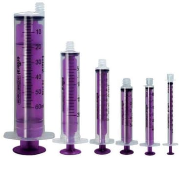 Enteral spruta 20ml ENFit steril flergångs Vnr EISO20H 100 stycken