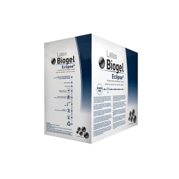 Handske op Biogel Eclipse 7,5 steril latex puderfri natur