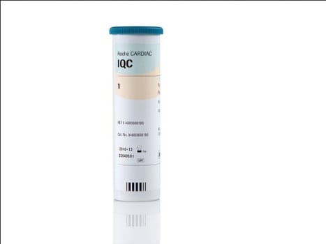 Roche Cardiac iqc kontroll Cobas h 232 optisk prestandakontrol