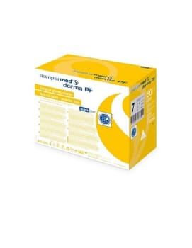 Handske op Sempermed DermaPF 7.5 steril Latex vit