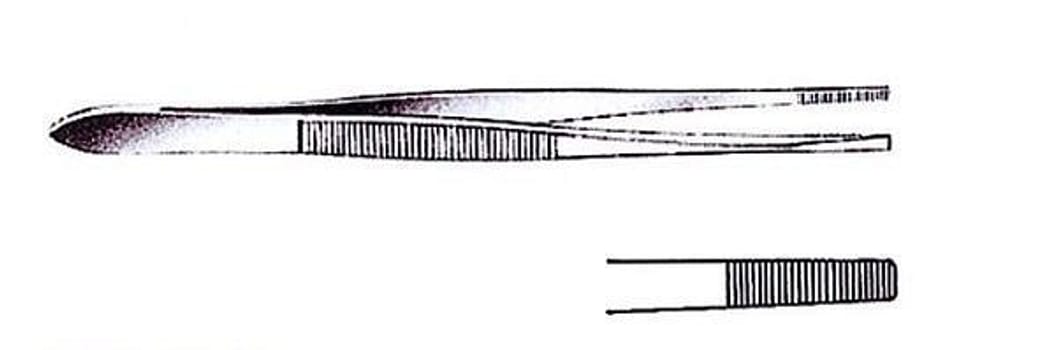 Pincett Stille tvär spets 11cm op-kval