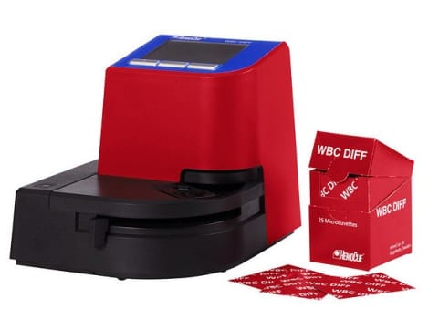 WBC diff instrument 5-partsdiff Hemocue