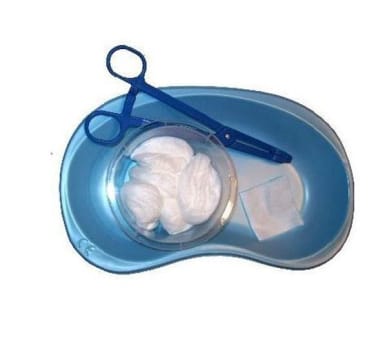 Tvättset Eda AST nonwoven skål steril