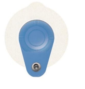 Ekg elektrod blue sensor l ø55mm våt gel tryckknapp