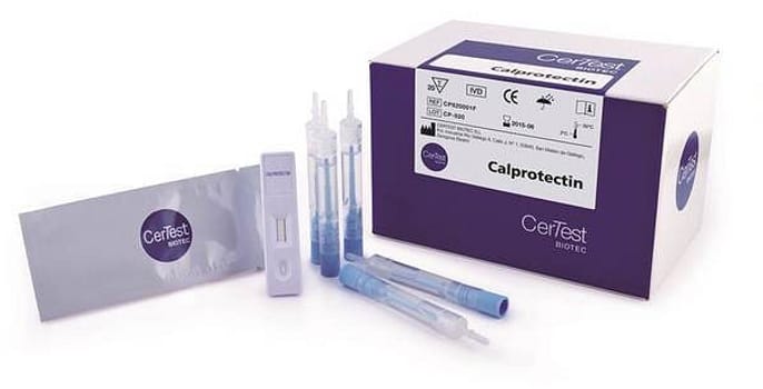 Certest calprotektin 200 faeces plus kontroll 20 tester