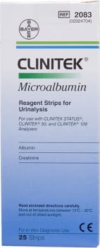 Urinstick Clinitek 25st microalbumin alb krea indexkvot