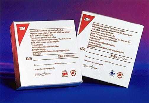 Indikator Comply Bowie Dick test för ångsterilisering laminerat
