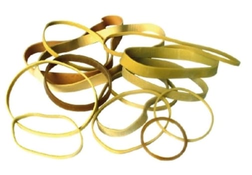 Gummiband typ 38 3x160mm miljövänlig 0,5kg/ask