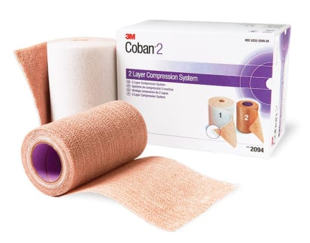 Kompressionsbinda Coban 2-lagers set kohesiv
