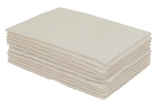 Skurnylon 15x22cm vit utan slipmedel