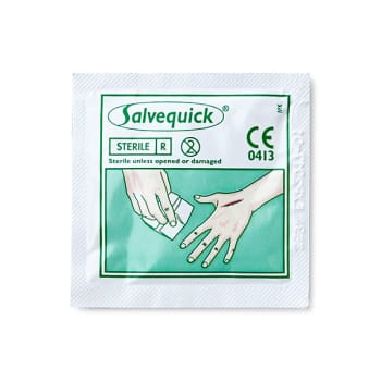 Våtservett Salvequick wound cleanser steril 0,9% nacl